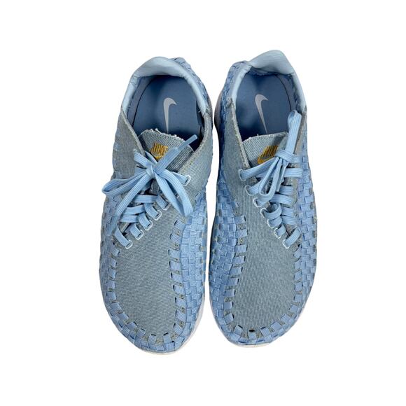 Nike Air Footscape Woven Denim "Light Blue" Women's Casual Sneakers Size US 7 - Picture 5 of 7